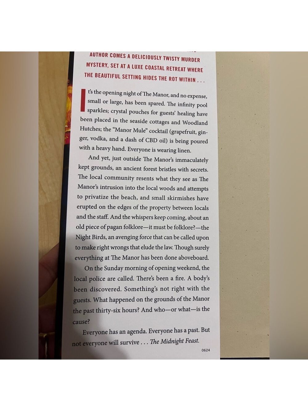 The Midnight Feast Hardcover Book - Picture 3 of 3